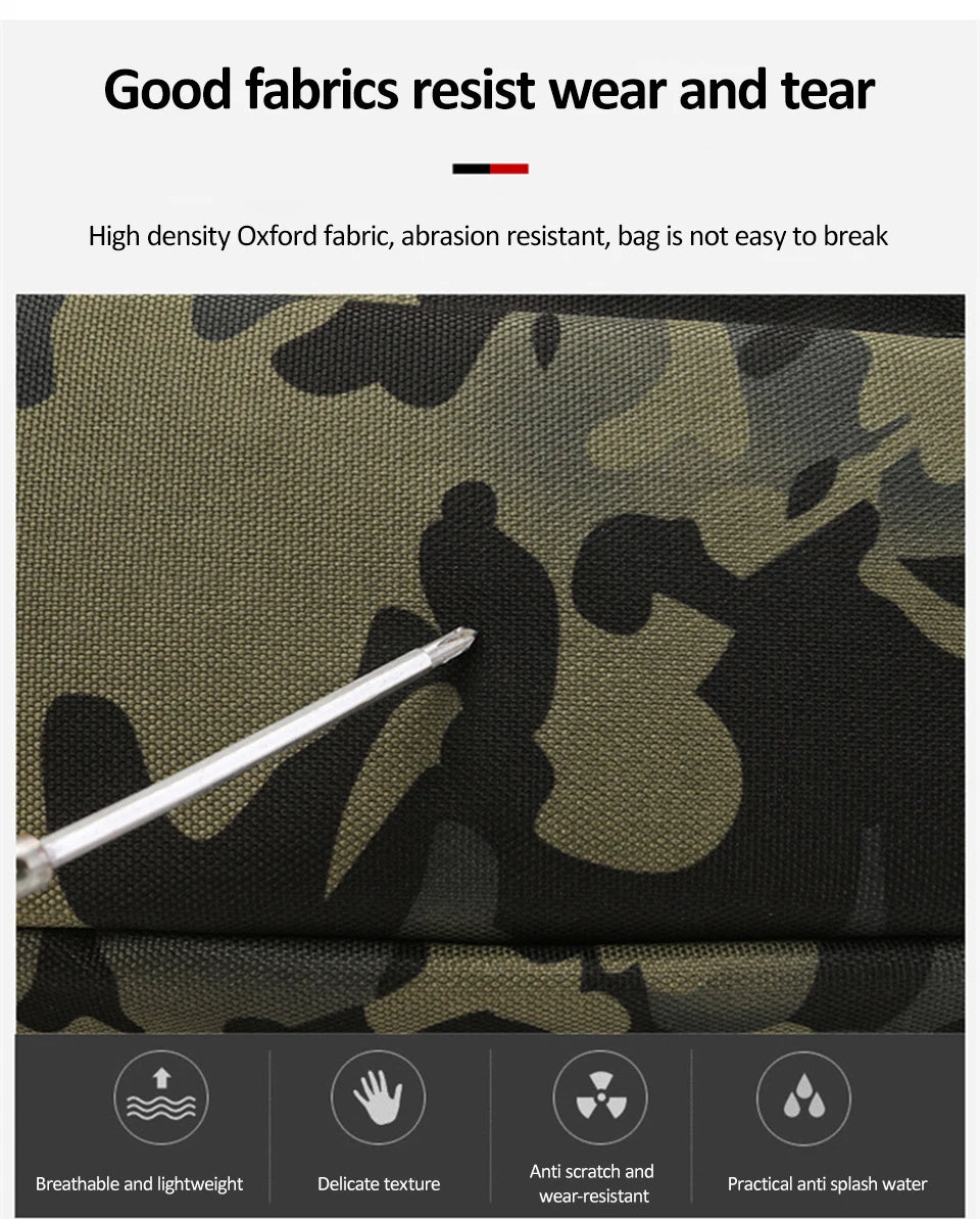 Camping Waist Chest Bag Multifuctional Outdoor Backpack Molle Fishing Lure Bag Shoulder Sling Fanny Pack Sports Hiking Bags