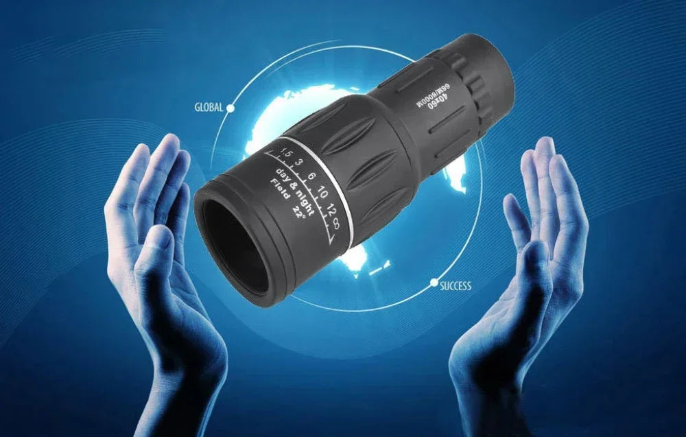 40x60 HD Military Monocular Telescope Night Vision Binoculars Professional Powerful Long Range 40x60 Portable Outdoor Multi Tool