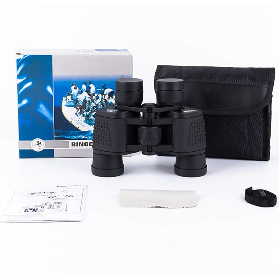 Binoculars 80X80 High Magnification Professional Binoculars HD Portable Binoculars for Hunting Outdoor Camping Trips