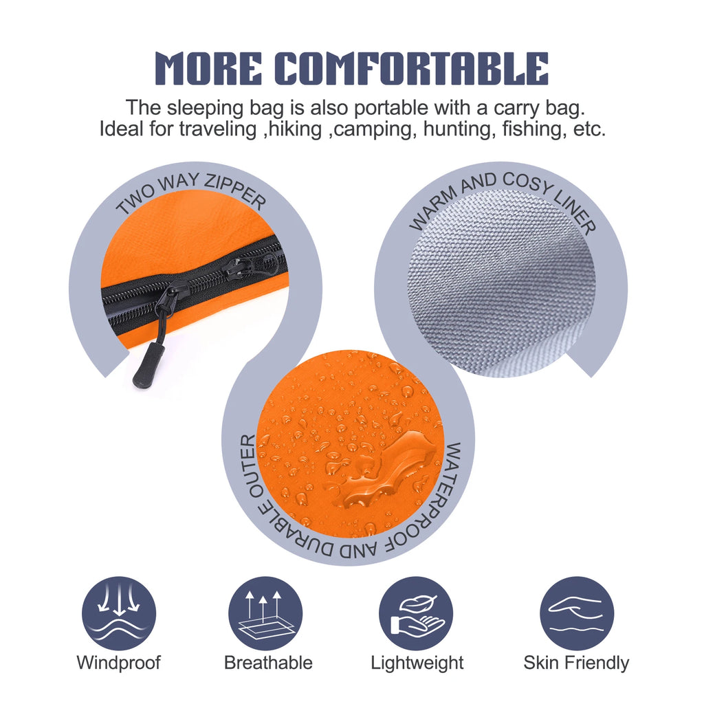 LightTrail – Ultralight Envelope Sleeping Bag