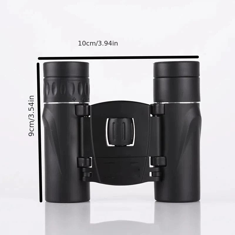 High definition remote binoculars - portable foldable telescopes suitable for outdoor hunting, travel, and camping