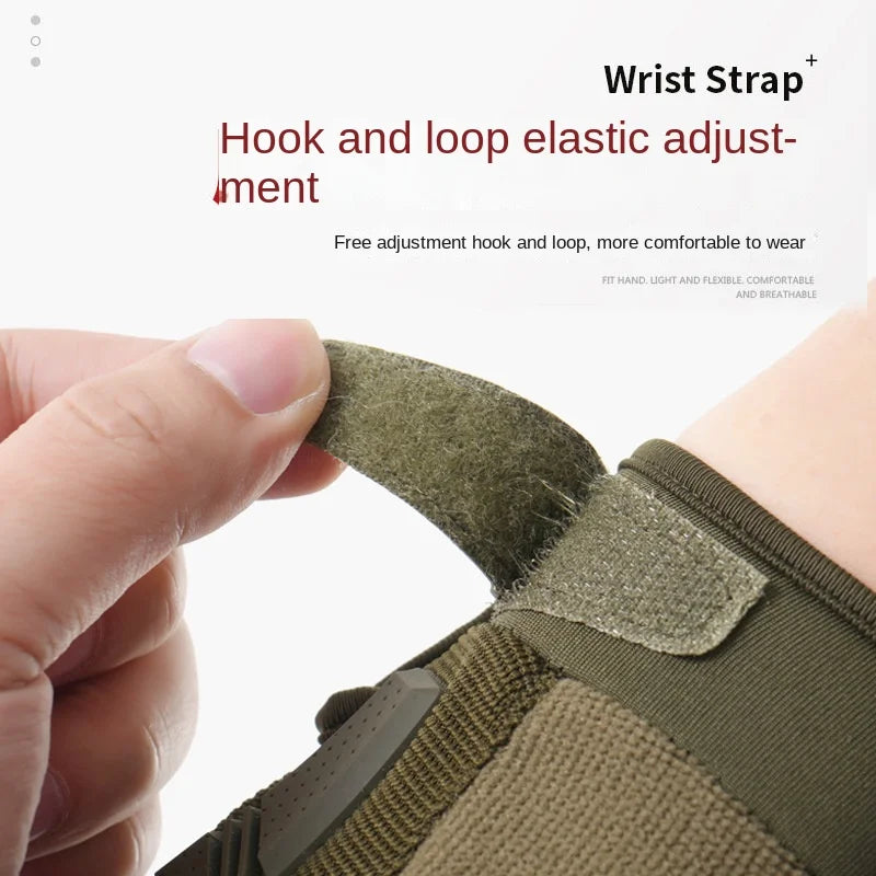 Tactical Gloves for Men and Women Outdoor Rock Climbing Finger Leakage Training Anti Slip Protection Cycling Tactical Gloves