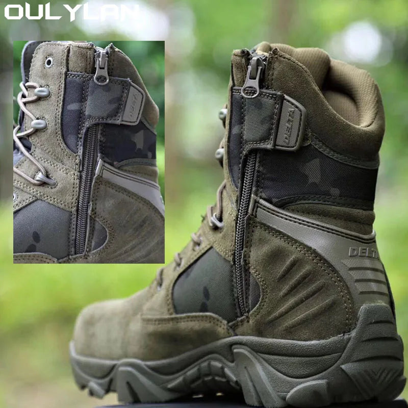 Men’s Outdoor Climbing & Work Safety Boots