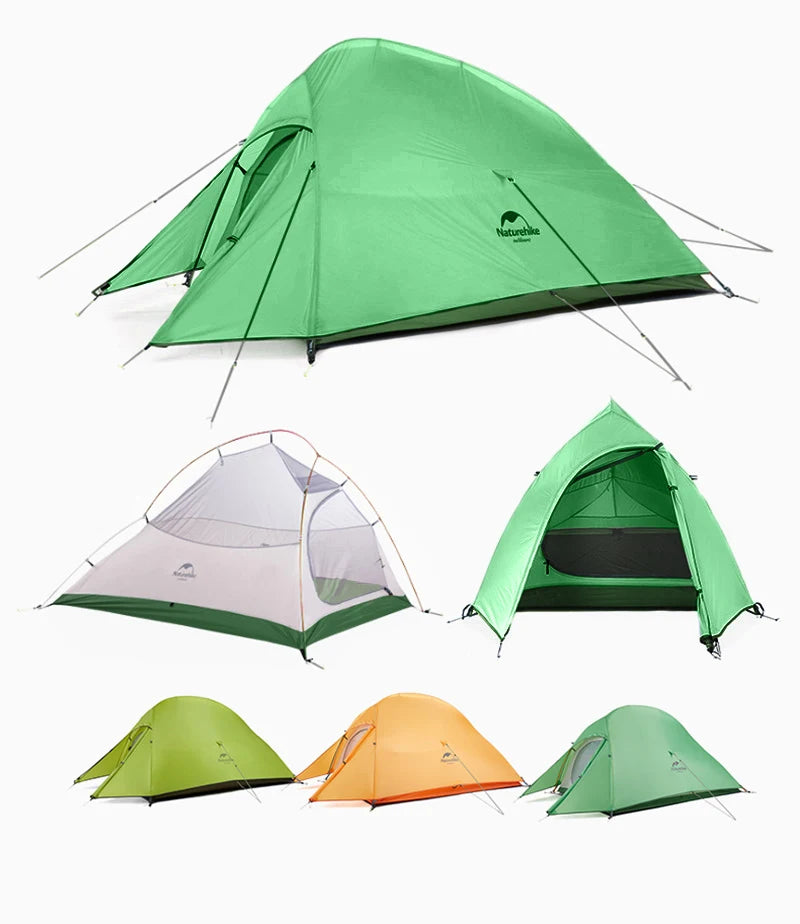 Naturehike Cloud Up – Ultralight 2-Person Camping Tent | Waterproof & Easy Setup