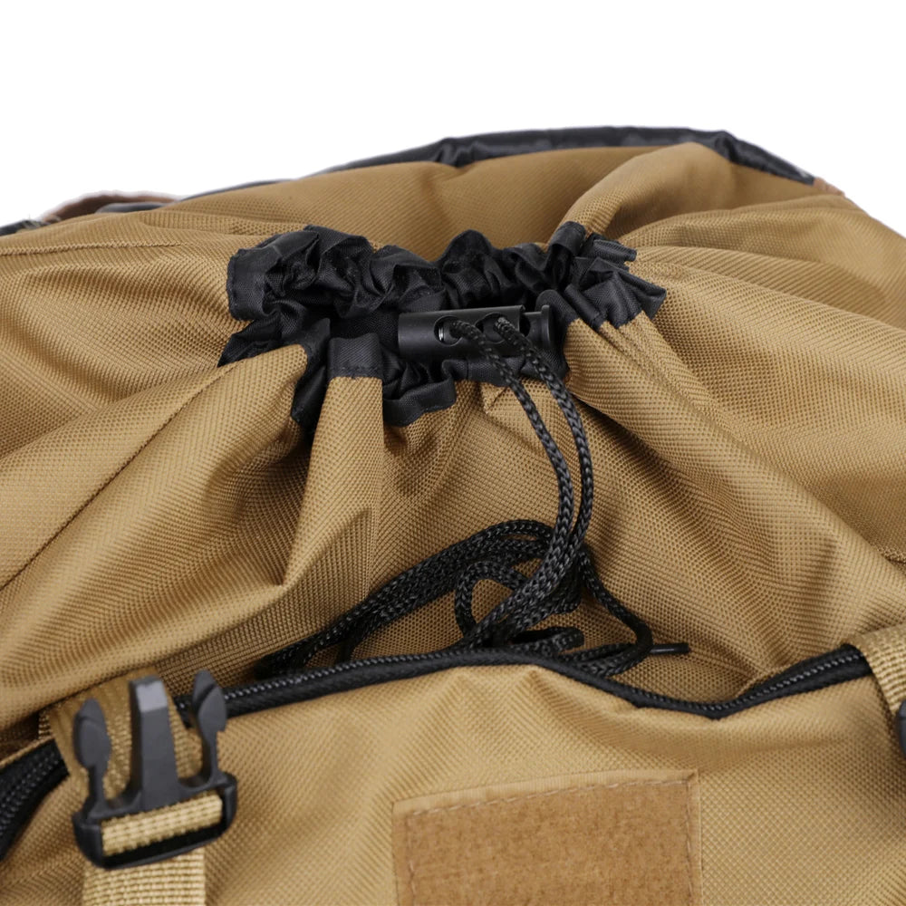 Large Capacity Hiking Backpack – Canvas Outdoor Tactical Rucksack