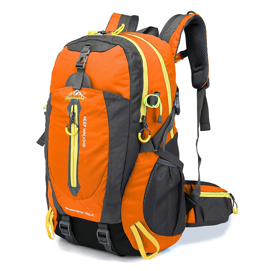 Cycle Climb 40L Water Resistant Travel Backpack Camp Hike Laptop Daypack Trekking Climb Back Bags For Outdoor  Men Women