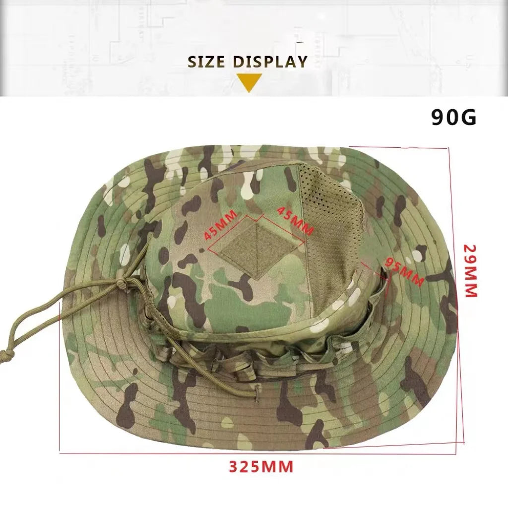 Camo Tactical Bonnie Cap