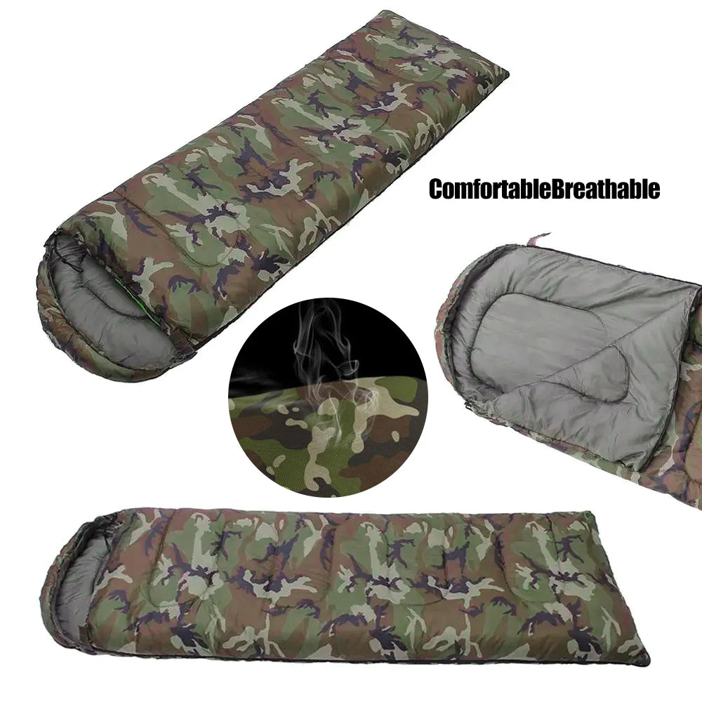 CamoShield – Lightweight Camouflage Sleeping Bag