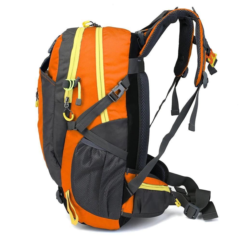 Cycle Climb 40L Water Resistant Travel Backpack Camp Hike Laptop Daypack Trekking Climb Back Bags For Outdoor  Men Women
