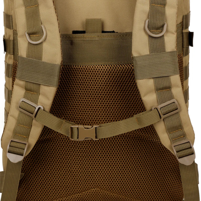 Large Capacity Waterproof Outdoor Travel Backpacks for Men Multi Pockets Durable Tactical Bag Camping Hiking Oxford Backpack