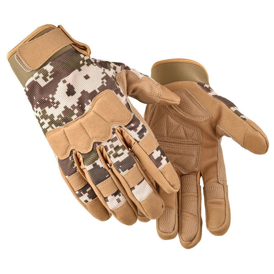 Tactical Gloves for Men, Touchscreen Motorcycle for Outdoor Sports Cycling Airsoft Paintball Hunting Hiking Camping Climbing