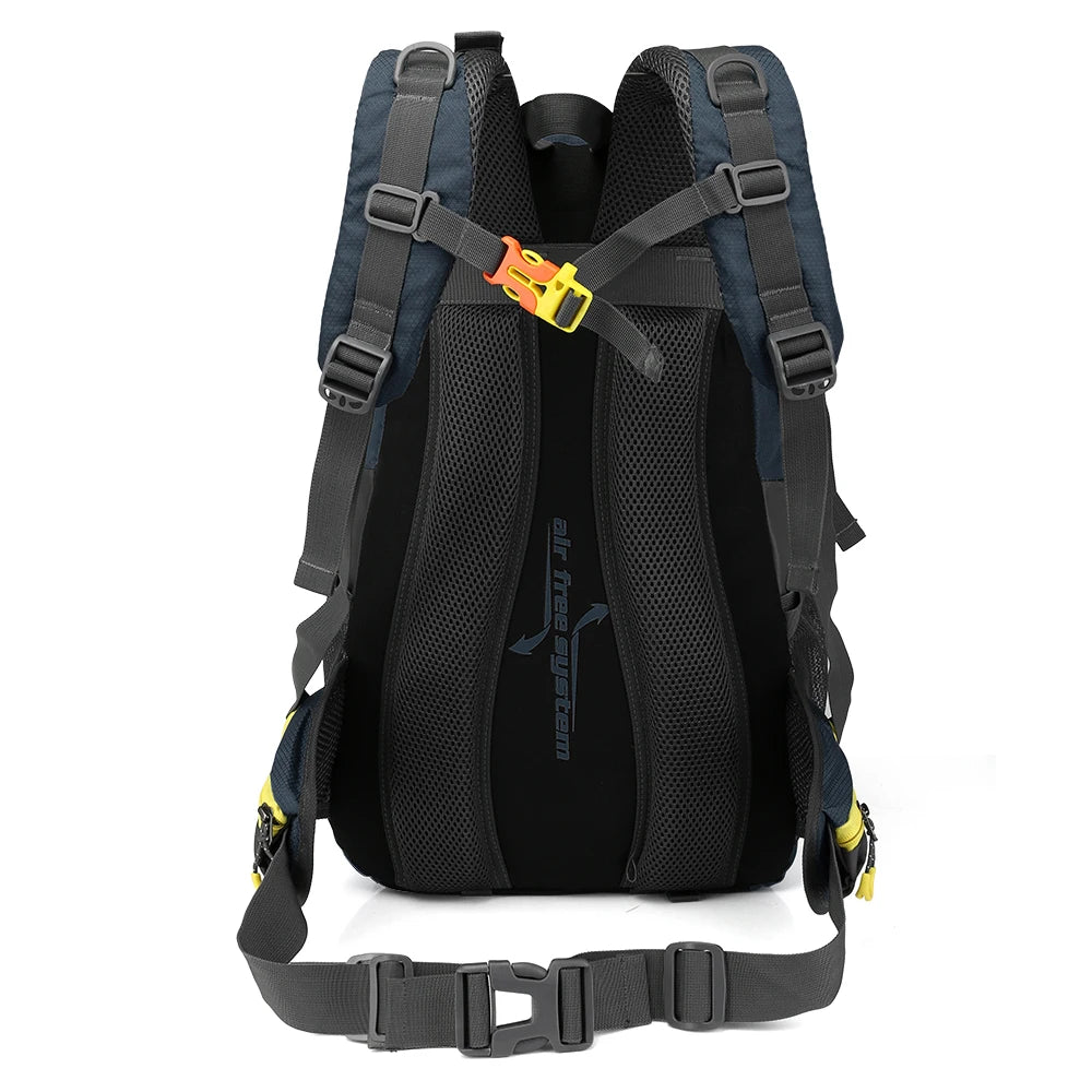 Cycle Climb 40L Water Resistant Travel Backpack Camp Hike Laptop Daypack Trekking Climb Back Bags For Outdoor  Men Women