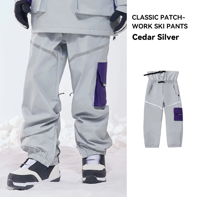 Women's Winter Ski Pants – Windproof & Waterproof Snow Trousers for Outdoor Adventures