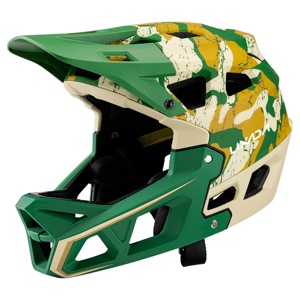 Full Face Mountain Bike Helmet – Adult Racing Downhill MTB Safety Gear