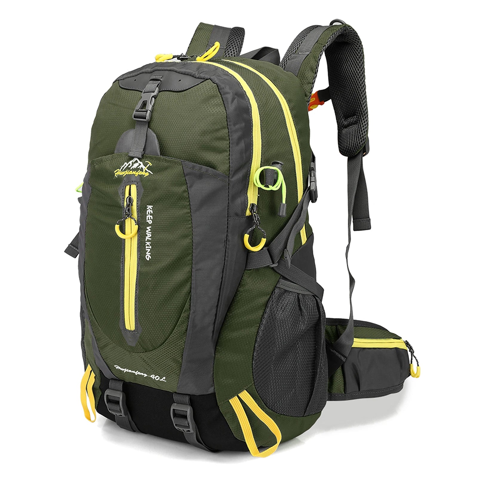 Cycle Climb 40L Water Resistant Travel Backpack Camp Hike Laptop Daypack Trekking Climb Back Bags For Outdoor  Men Women