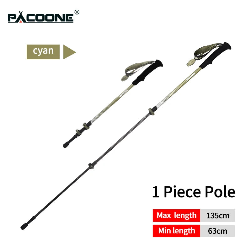 PeakLance™ Carbon Fiber Trekking Pole – Precision. Power. Packability.