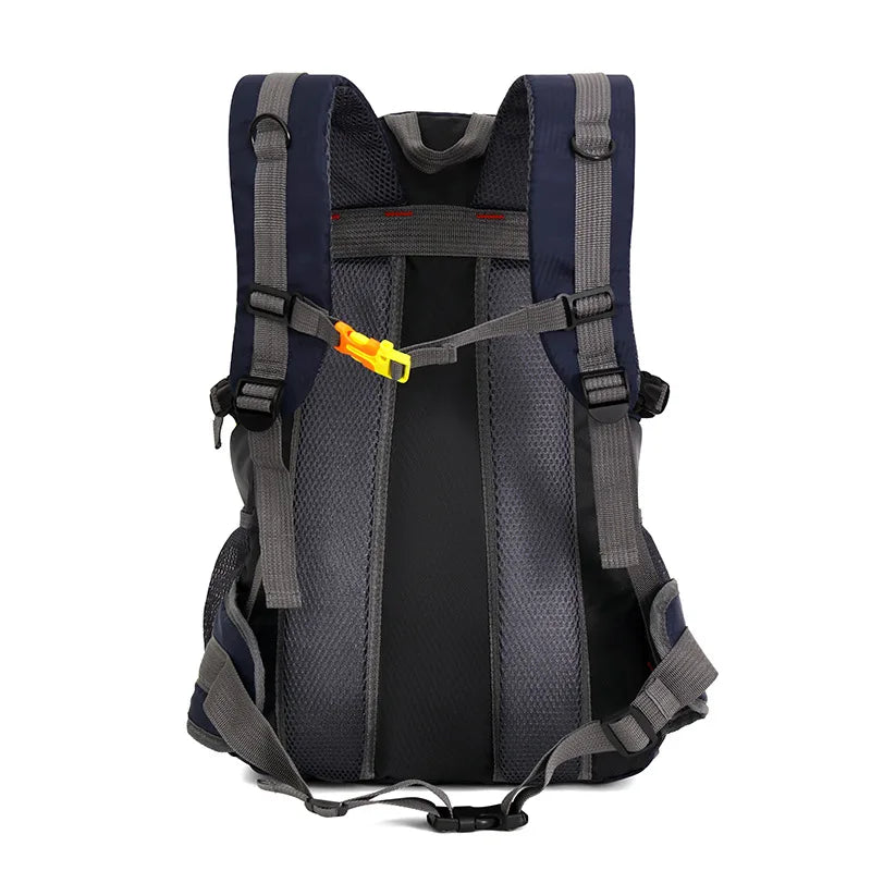 40L waterproof travel backpack, camping and hiking laptop bag, hiking backpack, men's and women's hiking backpack