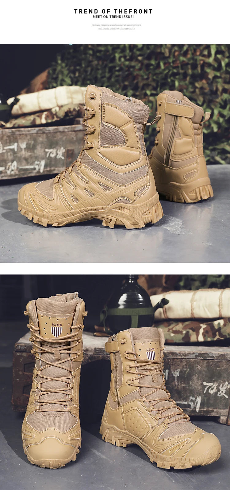 IronClad™ Desert Ops Tactical Boots