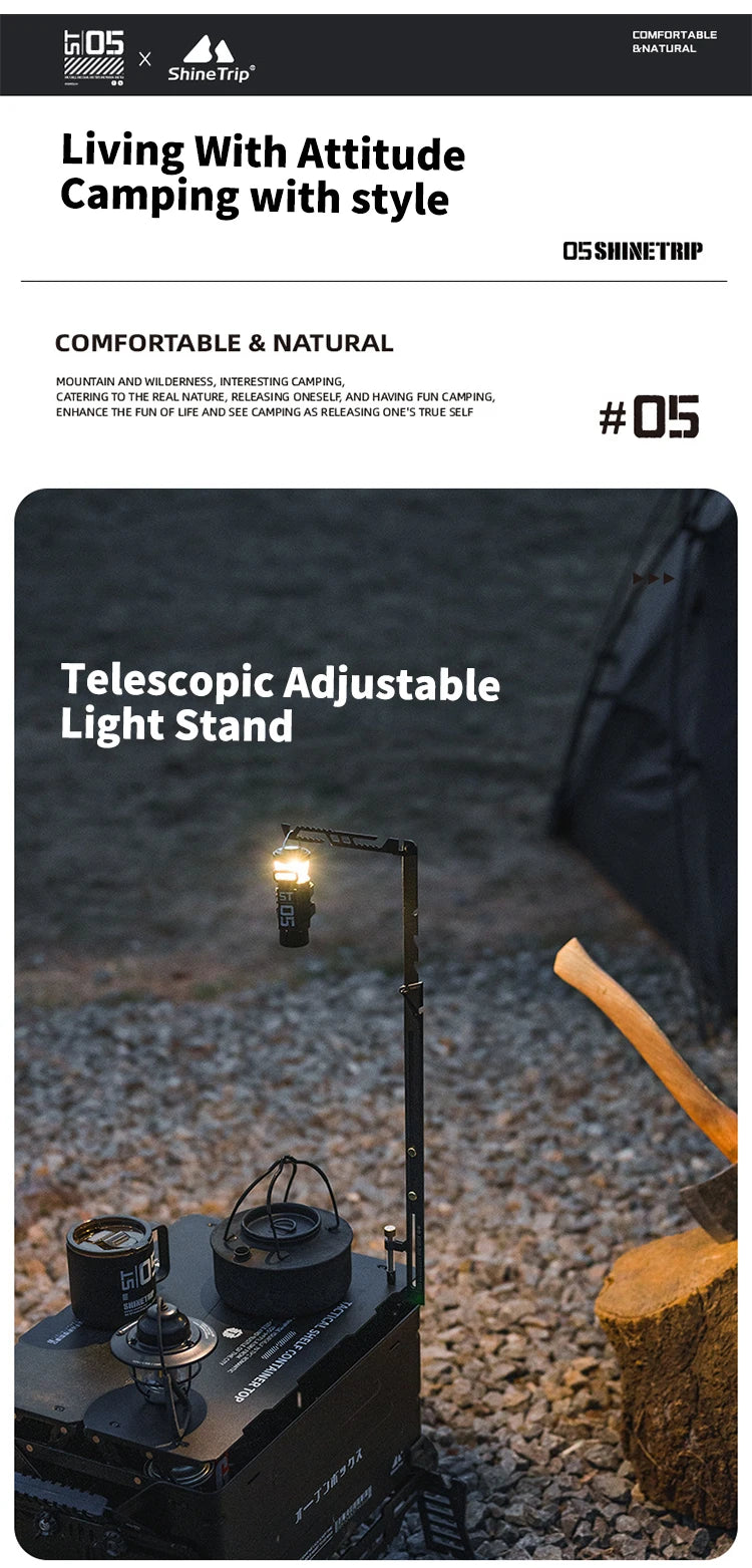 ShineTrip Portable Light Stand