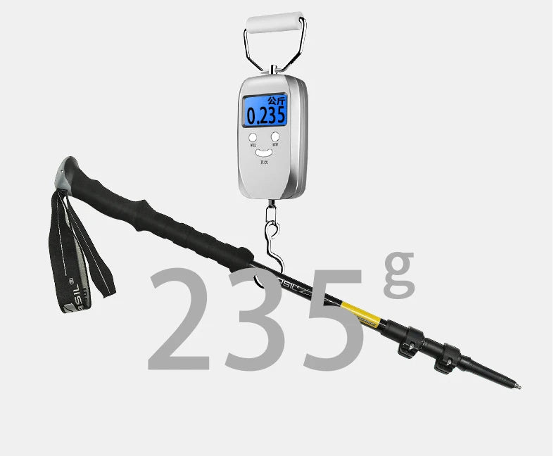 PathGuard™ Foldable Trekking Pole – Compact Strength for Every Journey