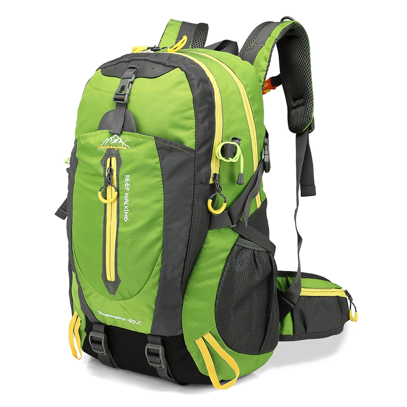 Cycle Climb 40L Water Resistant Travel Backpack Camp Hike Laptop Daypack Trekking Climb Back Bags For Outdoor  Men Women