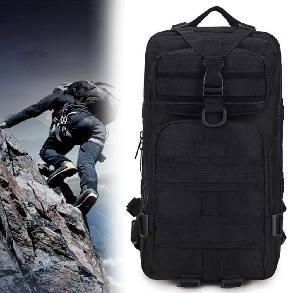 Mountaineering Backpack – Large Capacity, Adjustable & Breathable