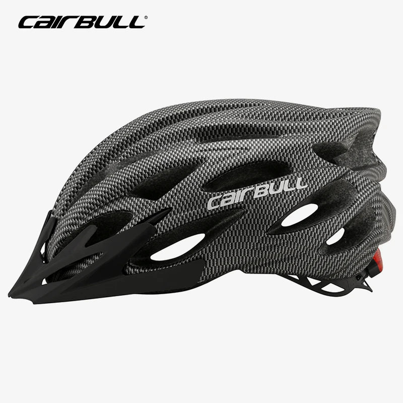 Lightweight MTB Bicycle Helmet with LED & Detachable Goggles