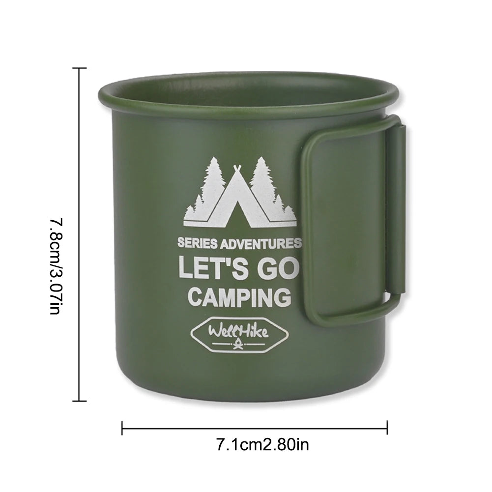 CampSip™ Stainless Steel Camping Cup – Your Essential Outdoor Companion