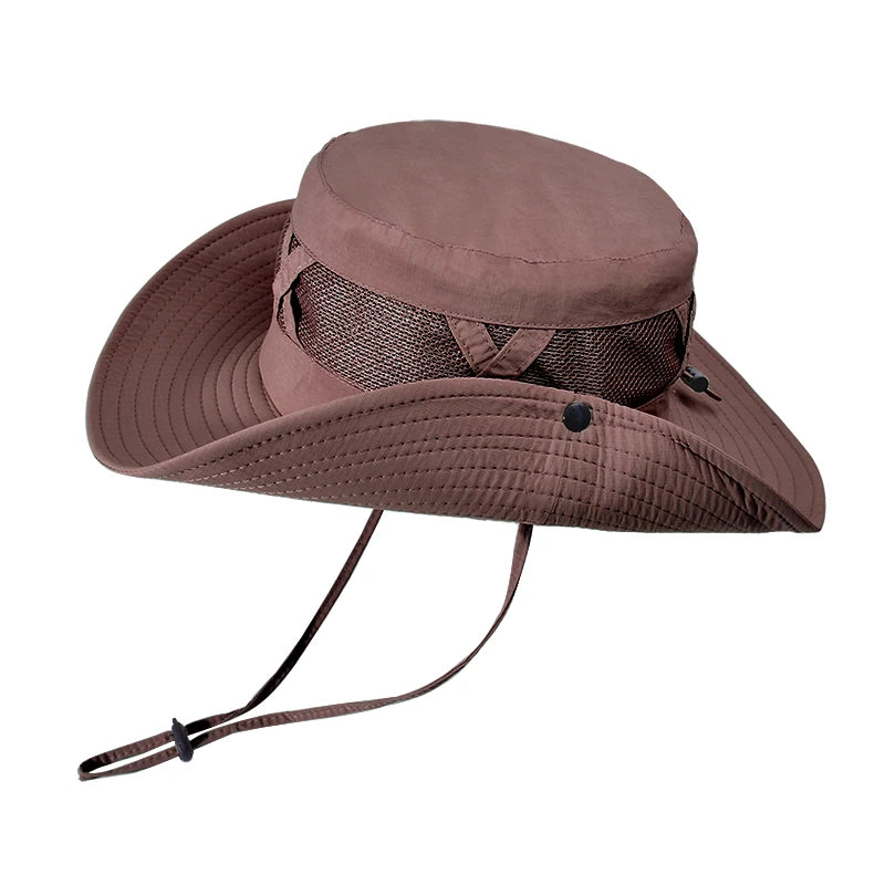 Xinbaoguan 100% Nylon Sun Hat — Large Brim & Breathable