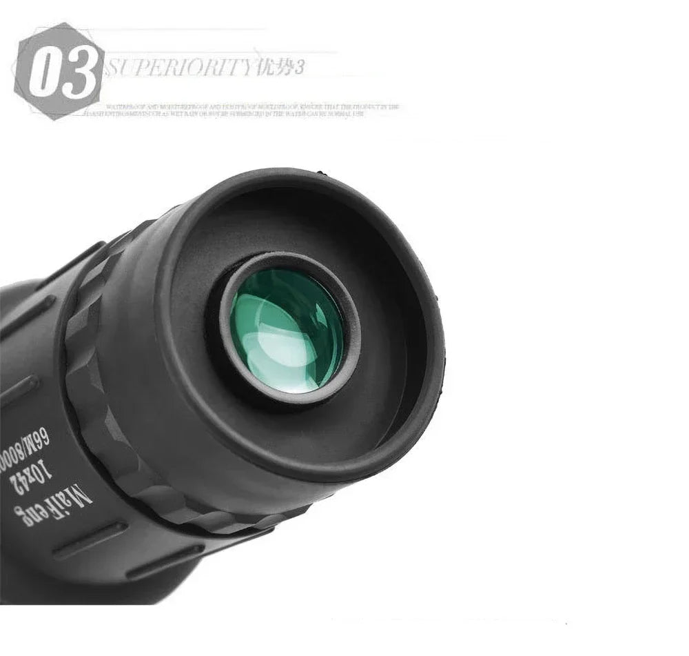 40x60 HD Military Monocular Telescope Night Vision Binoculars Professional Powerful Long Range 40x60 Portable Outdoor Multi Tool