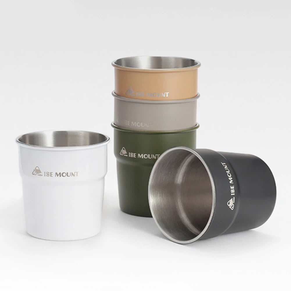 CampSip™ Stainless Steel Camping Cup – Your Essential Outdoor Companion