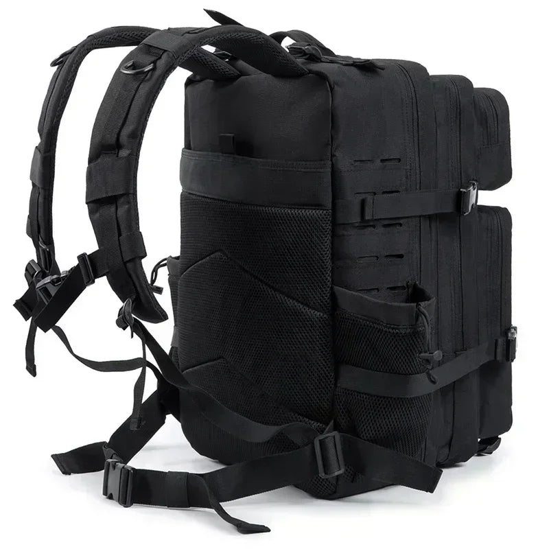 45L Tactical Backpack for Men and Women Outdoor camping equipment back pack Hiking Survival Rucksack travel backpacks School Bag