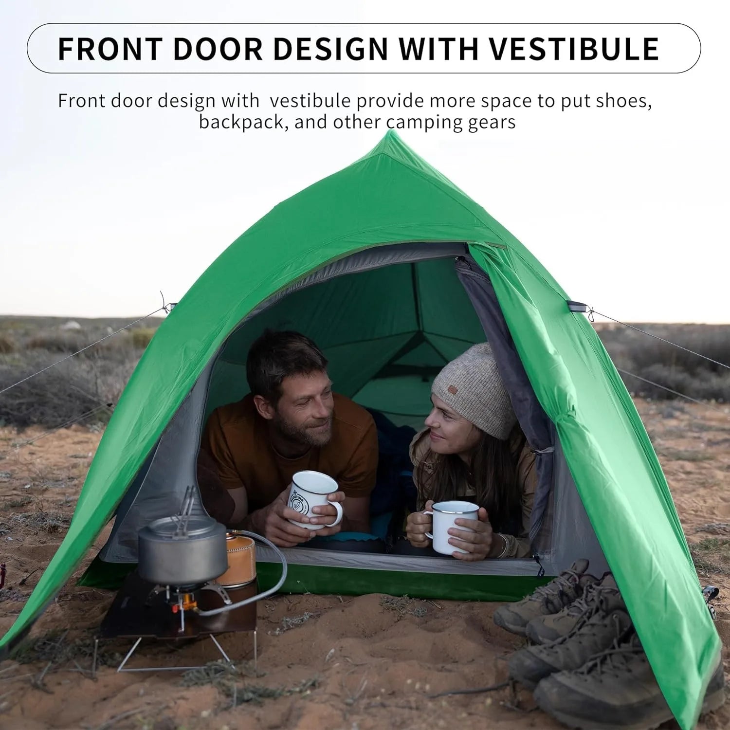 Naturehike Cloud Up – Ultralight 2-Person Camping Tent | Waterproof & Easy Setup