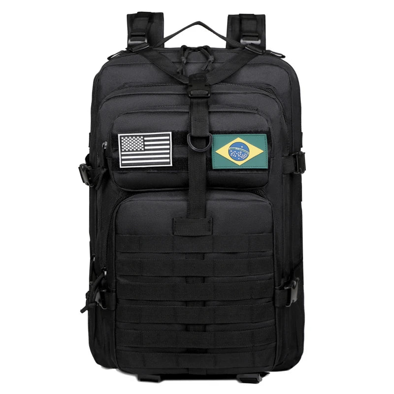 Large Capacity Waterproof Outdoor Travel Backpacks for Men Multi Pockets Durable Tactical Bag Camping Hiking Oxford Backpack