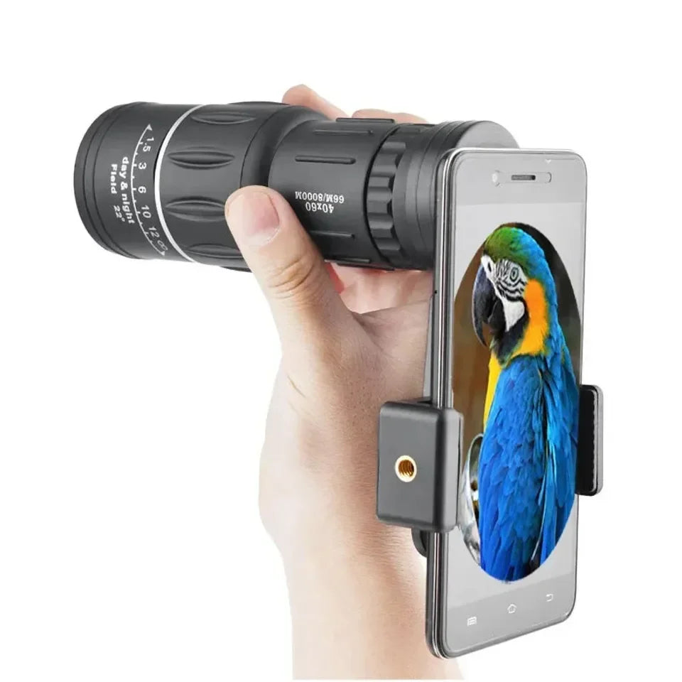 40x60 HD Military Monocular Telescope Night Vision Binoculars Professional Powerful Long Range 40x60 Portable Outdoor Multi Tool