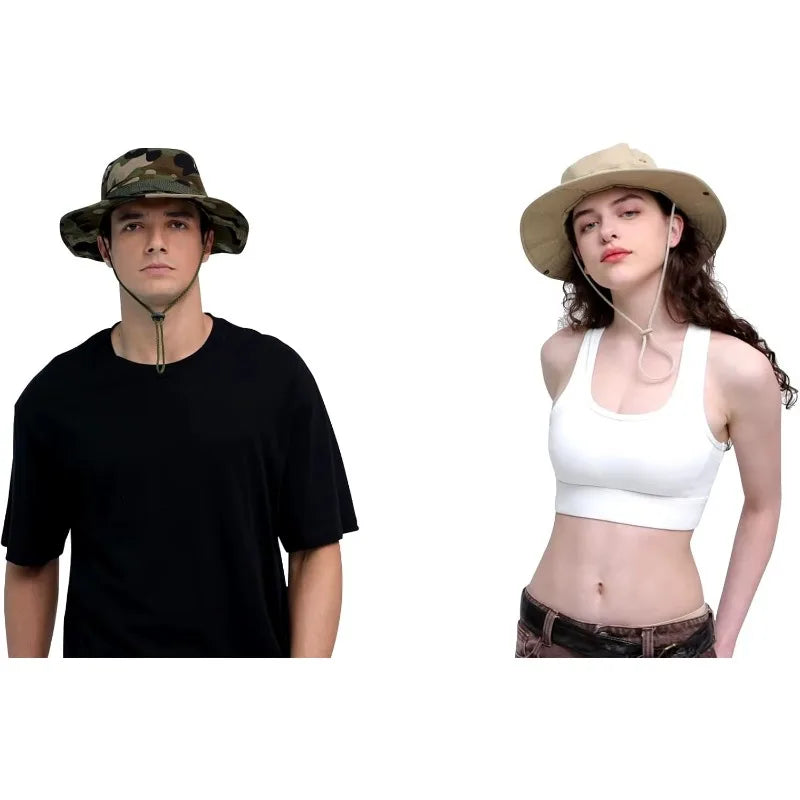 Sun Hats for Men & Women – UPF 50+ Foldable Bucket Boonie Hat
