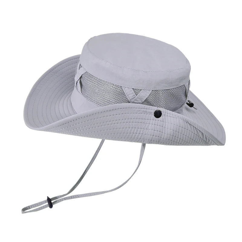Xinbaoguan 100% Nylon Sun Hat — Large Brim & Breathable