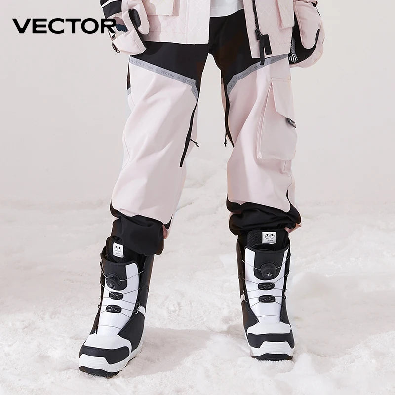 Women's Winter Ski Pants – Windproof & Waterproof Snow Trousers for Outdoor Adventures