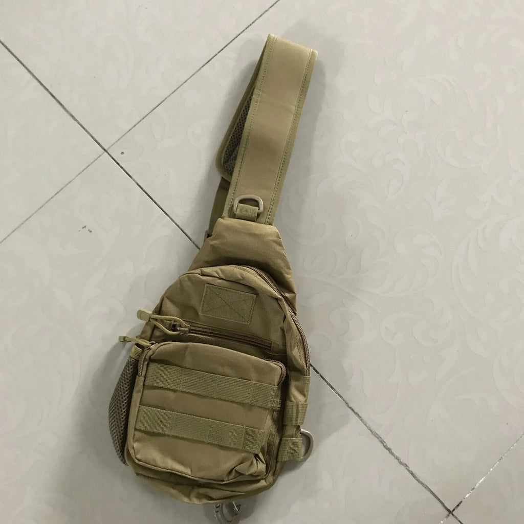 Military Shoulder Bag, Trekking Chest Sling Bag,  Backpack For Hiking Outdoor Camping Fishing