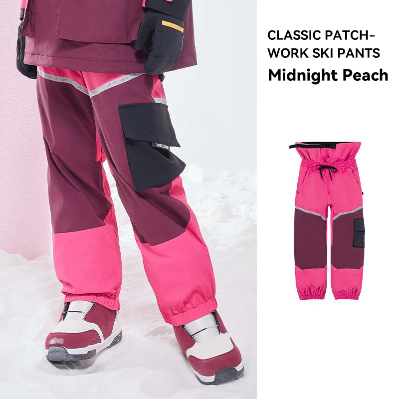 Women's Winter Ski Pants – Windproof & Waterproof Snow Trousers for Outdoor Adventures