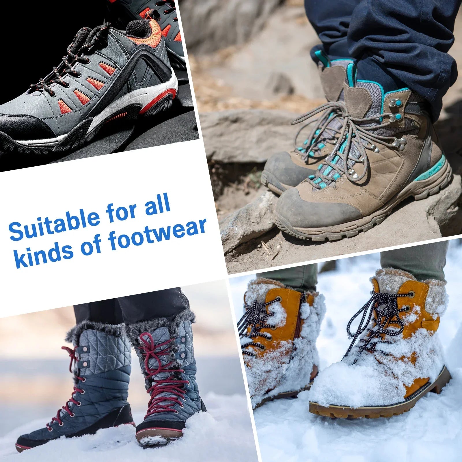 IceGrip Pro™ Winter Spikes – Grip the Ice, Own the Trail