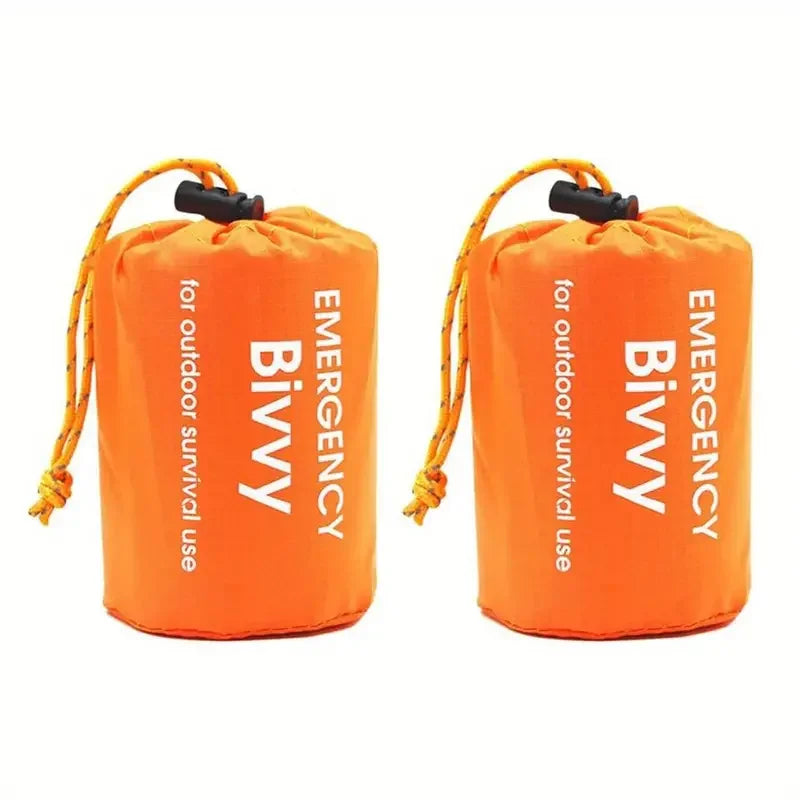 Survival Duo – Portable Thermal Sleeping Bags (2 pcs)