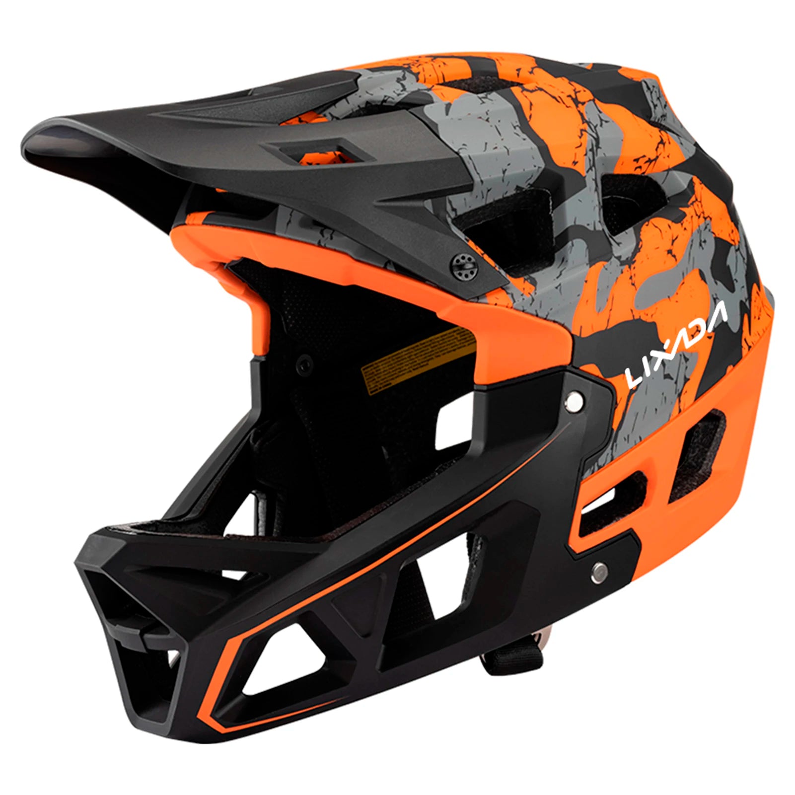 Full Face Mountain Bike Helmet – Adult Racing Downhill MTB Safety Gear
