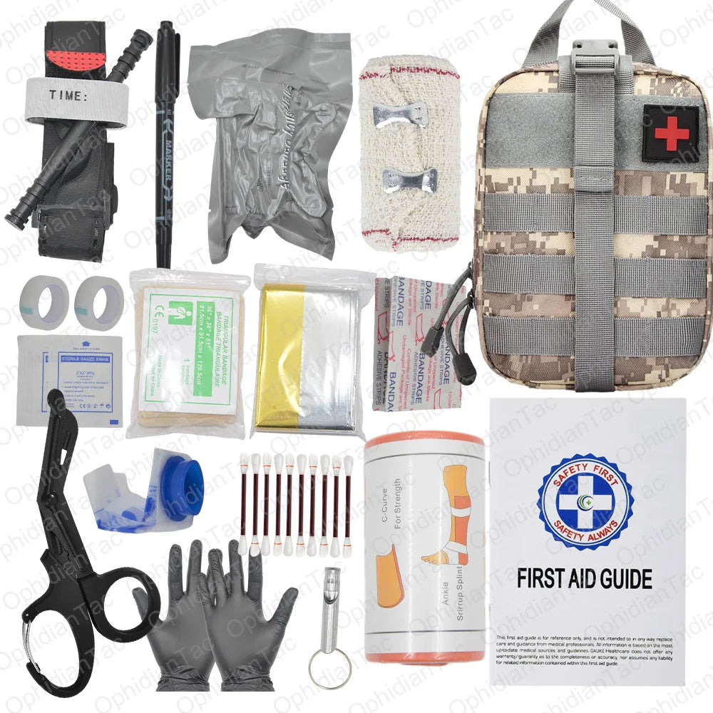SurvivorPro™ 17-Piece Outdoor Emergency Kit