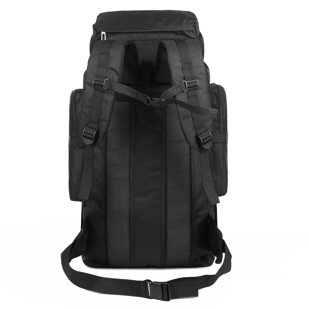 Large Capacity Hiking Backpack – Canvas Outdoor Tactical Rucksack
