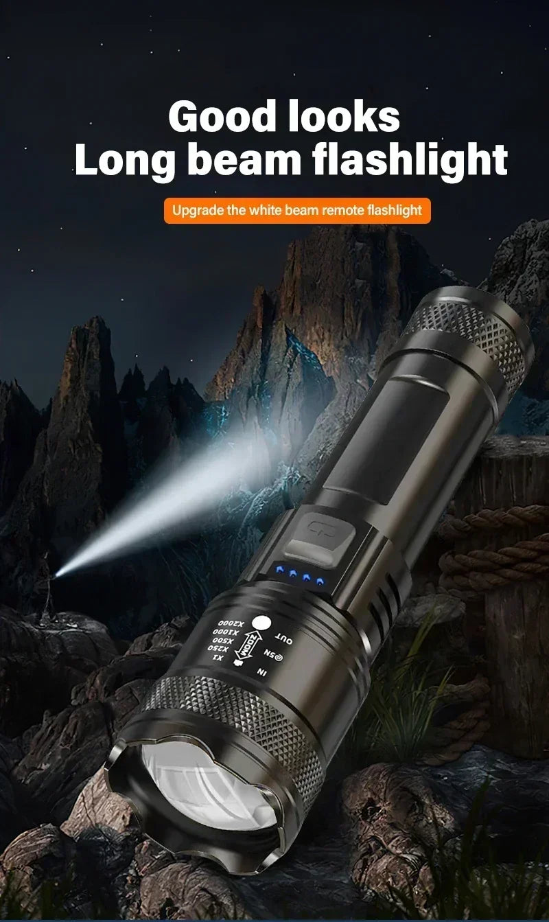 TactiGlow™ Rechargeable LED Flashlight