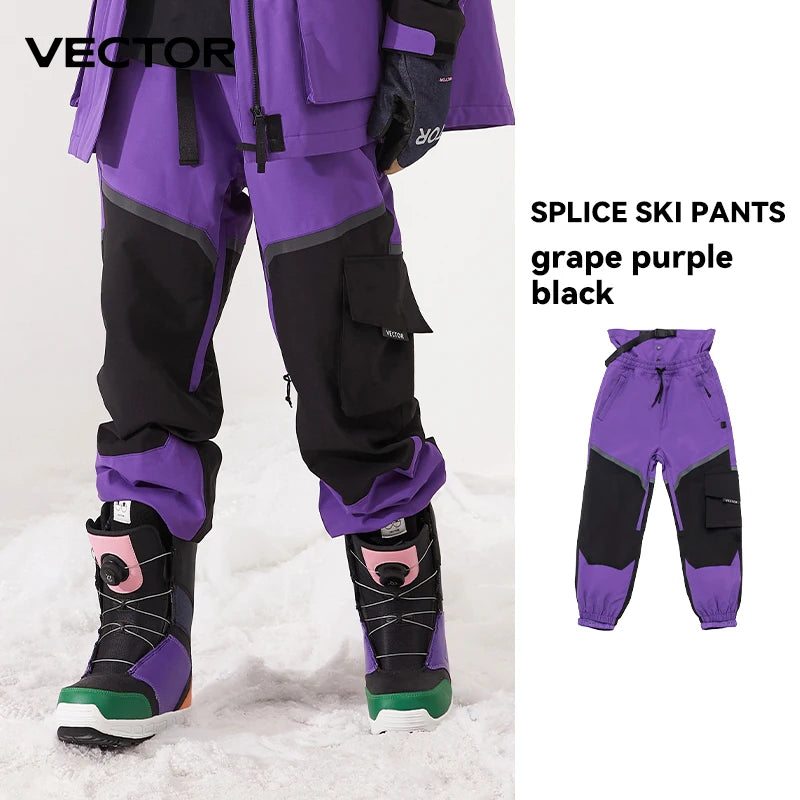 Women's Winter Ski Pants – Windproof & Waterproof Snow Trousers for Outdoor Adventures