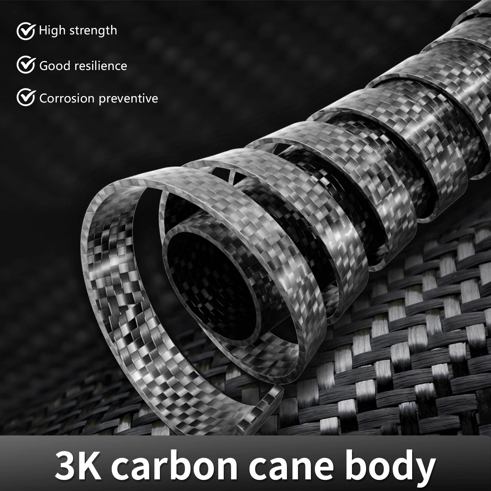 StormTrek™ Carbon Fiber Trekking Poles – Light in Weight, Heavy in Performance