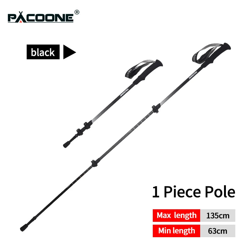 PeakLance™ Carbon Fiber Trekking Pole – Precision. Power. Packability.
