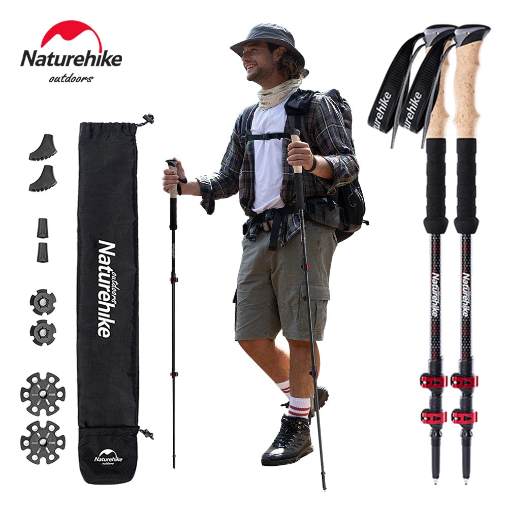 Skystride™ Carbon Trekking Poles